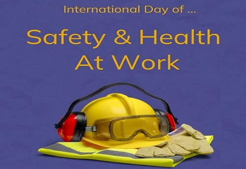 Ad for International Day of Safety and Health At Work